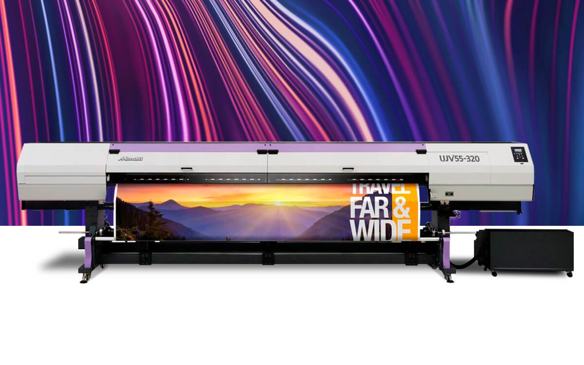 Mimaki UJV55-320 impresión en superformato de hasta 3,2m