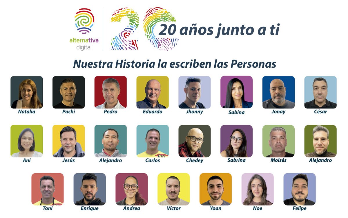 20 años junto a ustedes