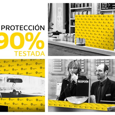 Laminado transparente antimicrobiano con una efectividad del 90% 