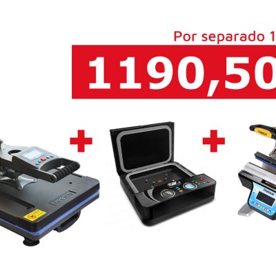 Oferta en plancha térmica hidráulica y equipamiento profesional