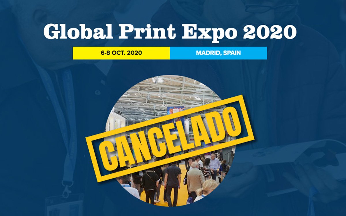 Cancelada la feria FESPA Madrid prevista para octubre de 2020