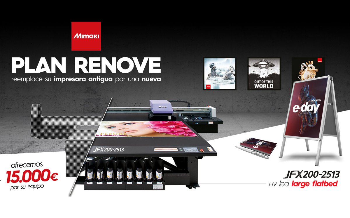 Nuevo Plan Renove de Mimaki