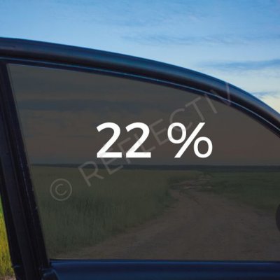 Reflectiv Láminas para Vehículo - Gris Oscuro 22% - AUT C20