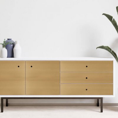 Reflectiv Revestimiento Adhesivo Madera Beige WOOD 10 - 1,22m