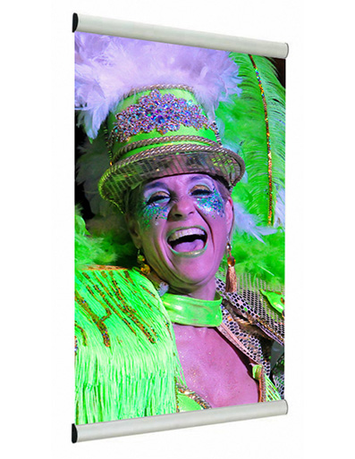 Display Cartel Suspendido