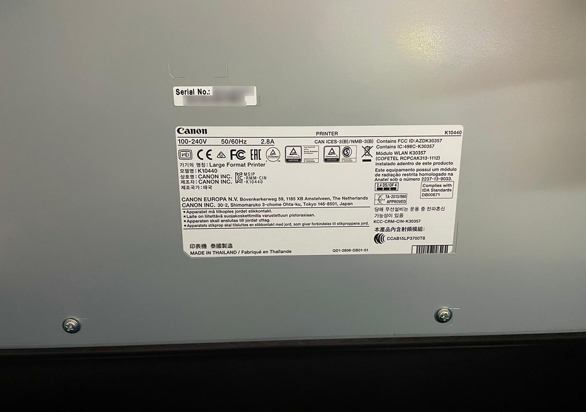 Canon ImagePrograf PRO-4000S - 1.500€